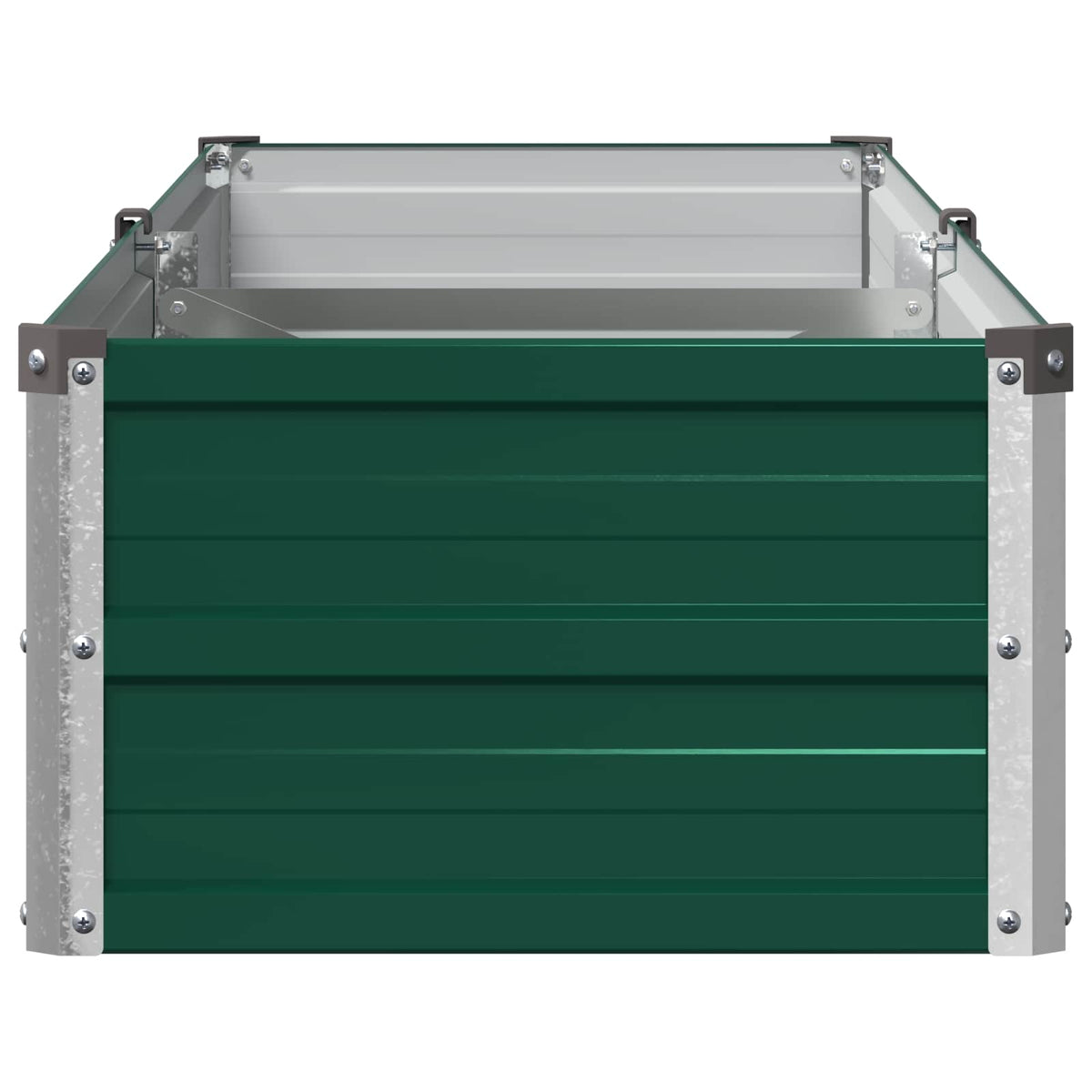 Verhoogd Tuinbed Groen 160 x 40 x 24 cm koudgewalst stalen