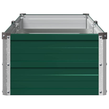 Verhoogd Tuinbed Groen 160 x 40 x 24 cm koudgewalst stalen