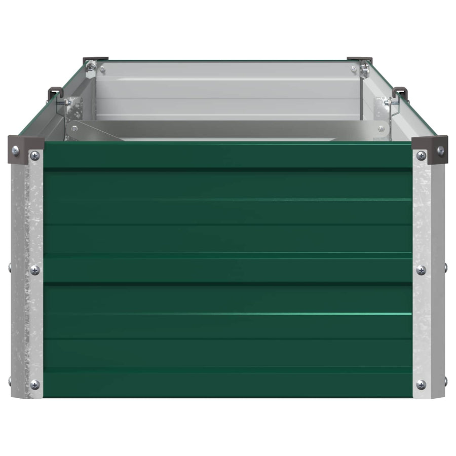 Verhoogd Tuinbed Groen 160 x 40 x 24 cm koudgewalst stalen