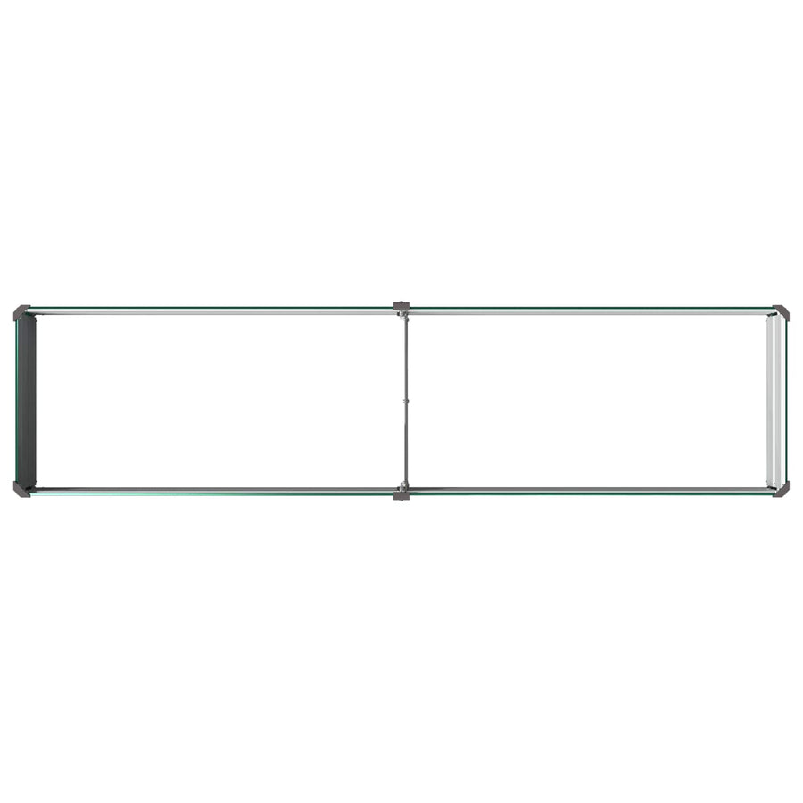 Verhoogd Tuinbed Groen 160 x 40 x 24 cm koudgewalst stalen