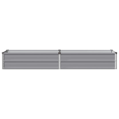 Verhoogd Tuinbed Grijs 160 x 40 x 24 cm koudgewalst staal