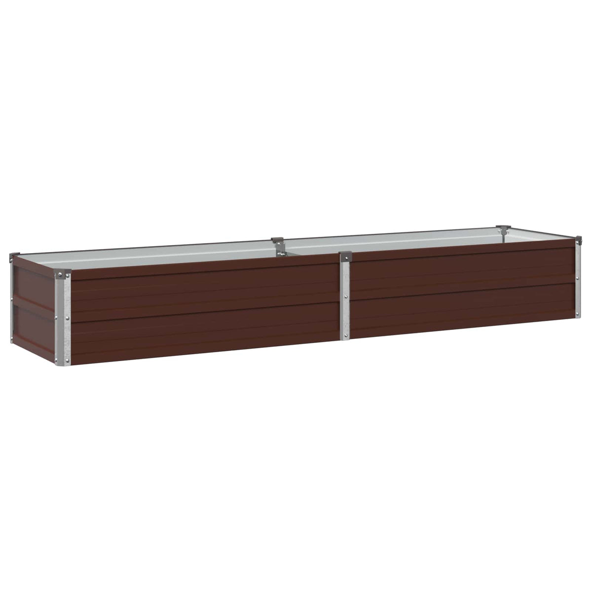Verhoogd Tuinbed Bruin 160 x 40 x 24 cm koudgewalst staal