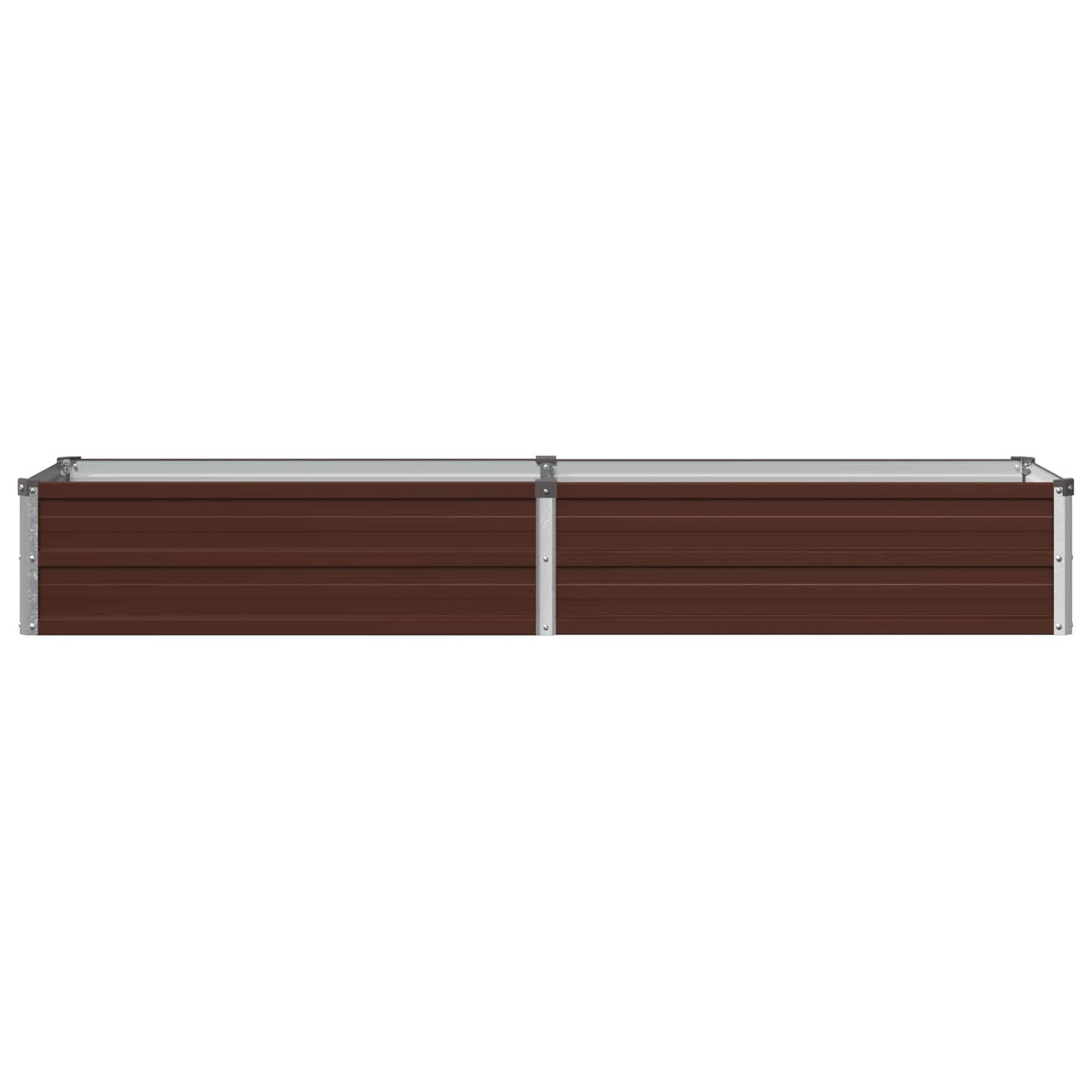 Verhoogd Tuinbed Bruin 160 x 40 x 24 cm koudgewalst staal