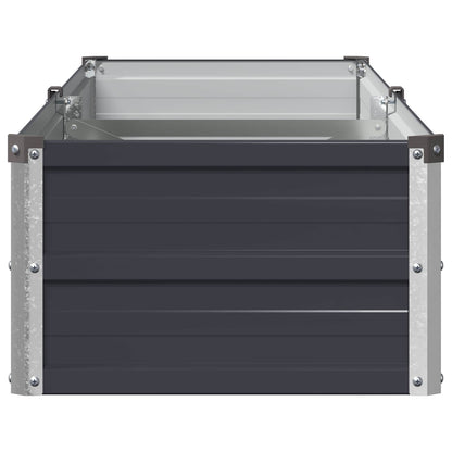 Verhoogd Tuinbed Antracietkleurig 160 x 40 x 24 cm