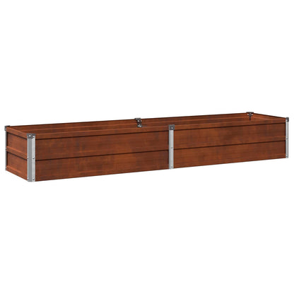 Verhoogd Tuinbed Roestig 160 x 40 x 24 cm corton