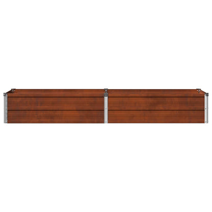 Verhoogd Tuinbed Roestig 160 x 40 x 24 cm corton