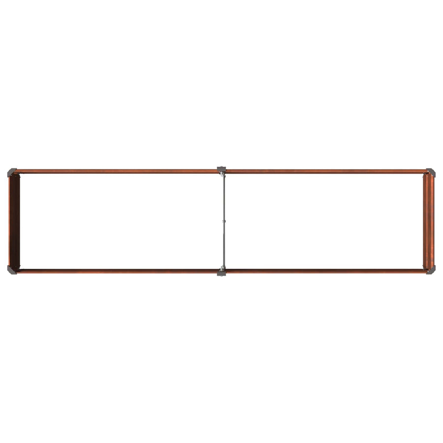 Verhoogd Tuinbed Roestig 160 x 40 x 24 cm corton