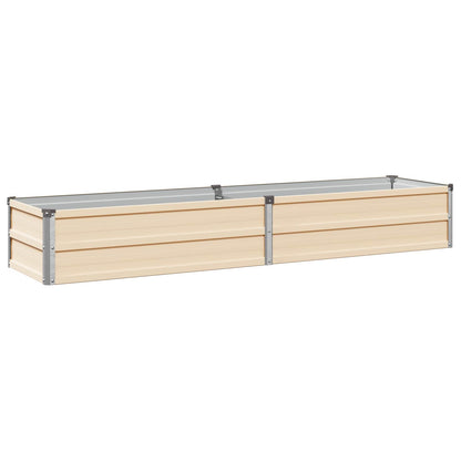 Verhoogd Tuinbed Ivoor 160 x 40 x 24 cm koudgewalst staal