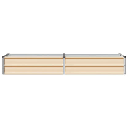 Verhoogd Tuinbed Ivoor 160 x 40 x 24 cm koudgewalst staal