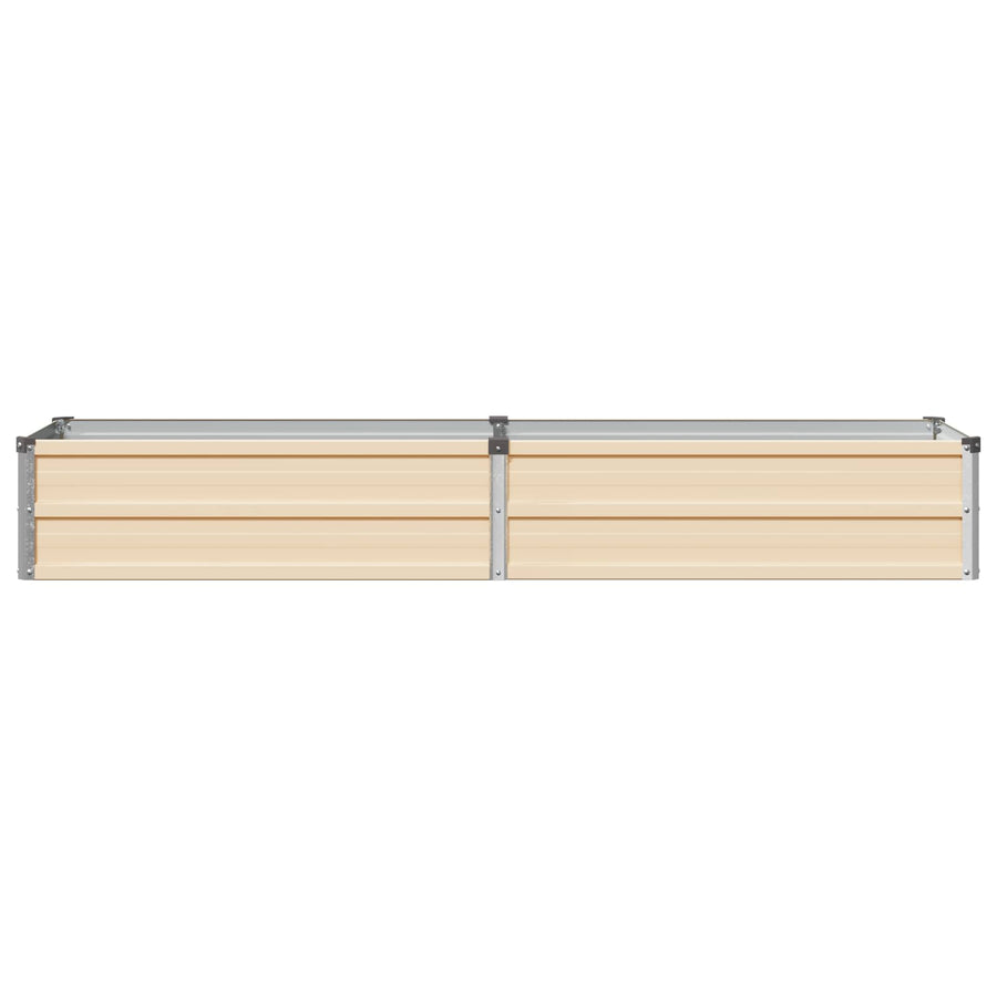 Verhoogd Tuinbed Ivoor 160 x 40 x 24 cm koudgewalst staal