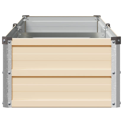 Verhoogd Tuinbed Ivoor 160 x 40 x 24 cm koudgewalst staal