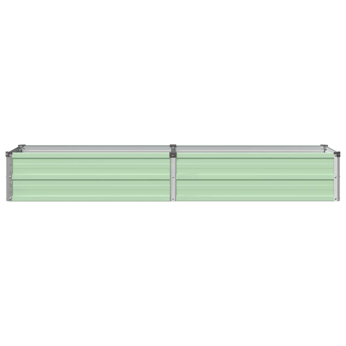 Verhoogd Tuinbed Pastelgroen 160 x 40 x 24 cm koudgewalst staal