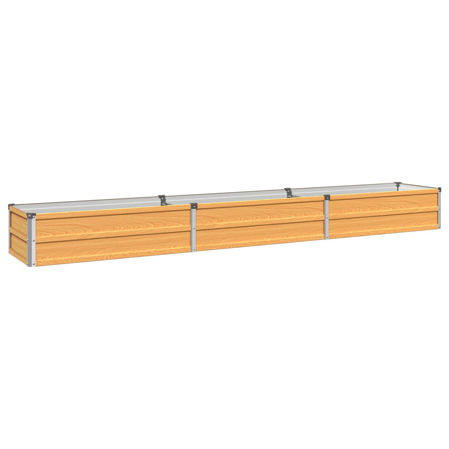 Verhoogd Tuinbed Naturel 240 x 40 x 24 cm koudgewalst staal
