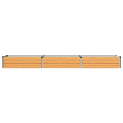 Verhoogd Tuinbed Naturel 240 x 40 x 24 cm koudgewalst staal