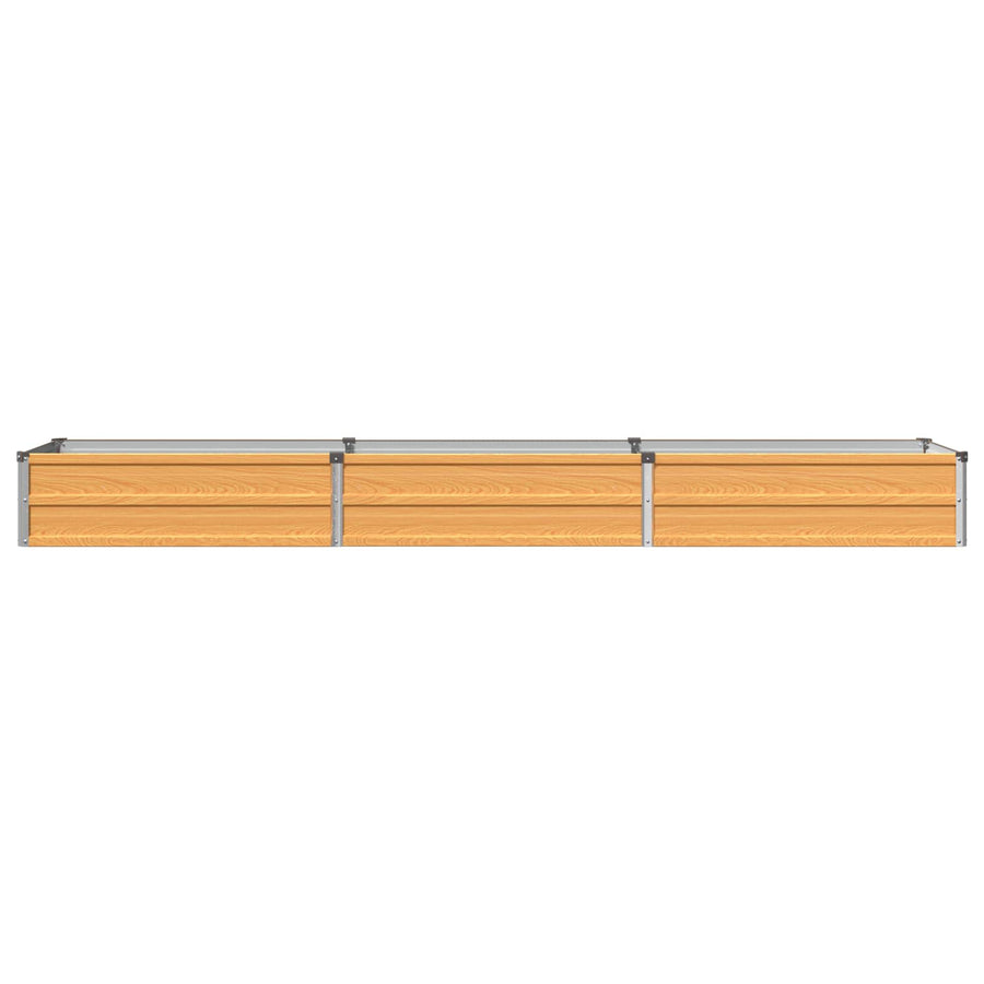 Verhoogd Tuinbed Naturel 240 x 40 x 24 cm koudgewalst staal