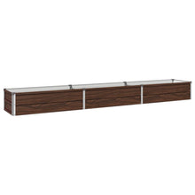 Verhoogd Tuinbed Zwart 240 x 40 x 24 cm koudgewalst staal