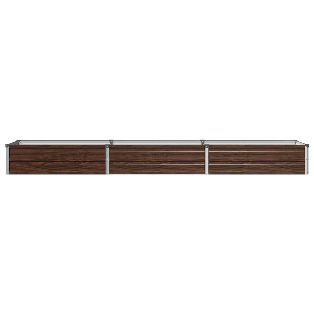 Verhoogd Tuinbed Zwart 240 x 40 x 24 cm koudgewalst staal