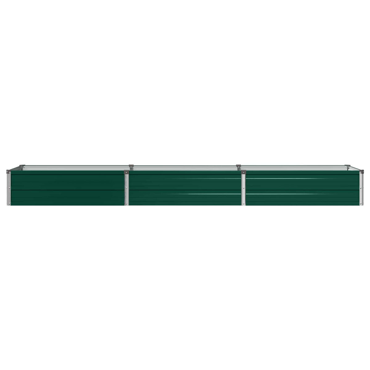 Verhoogd Tuinbed Groen 240 x 40 x 24 cm koudgewalst stalen