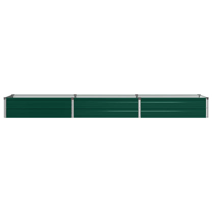 Verhoogd Tuinbed Groen 240 x 40 x 24 cm koudgewalst stalen