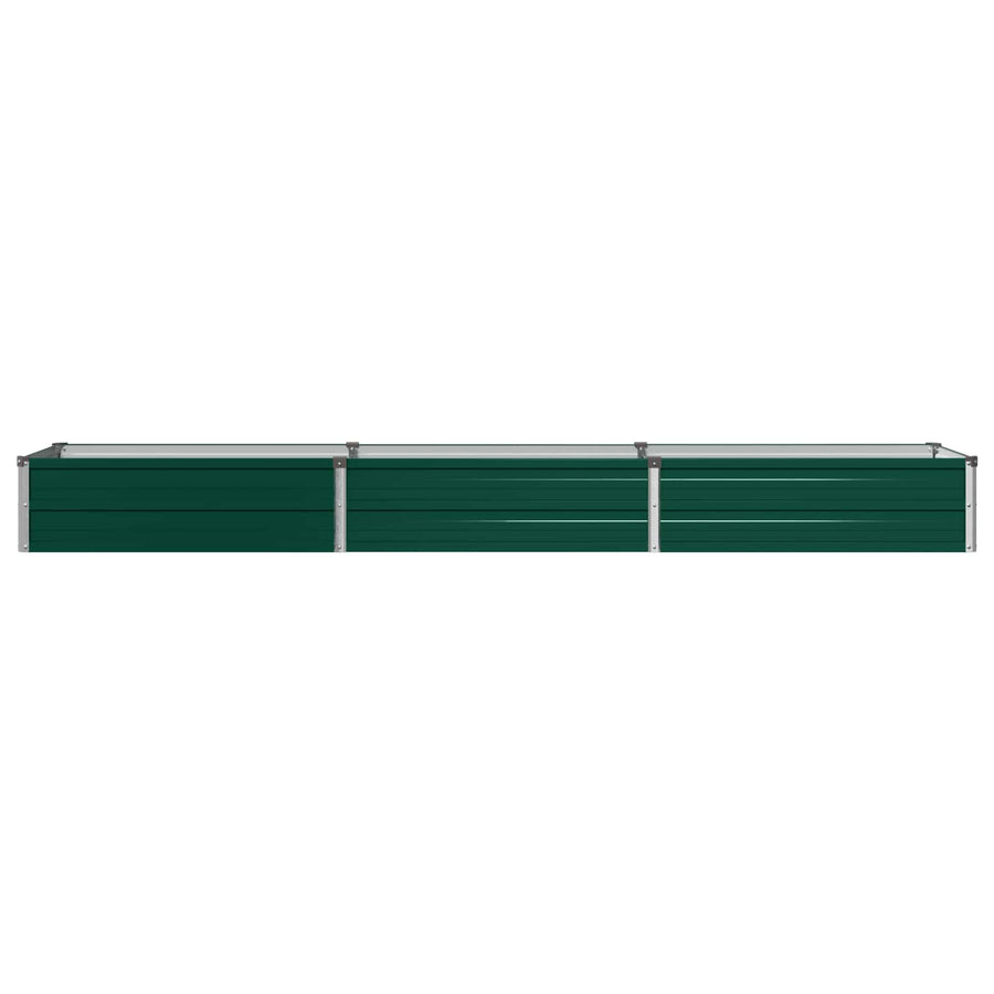 Verhoogd Tuinbed Groen 240 x 40 x 24 cm koudgewalst stalen