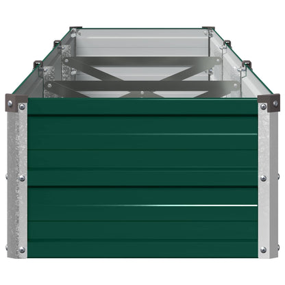Verhoogd Tuinbed Groen 240 x 40 x 24 cm koudgewalst stalen