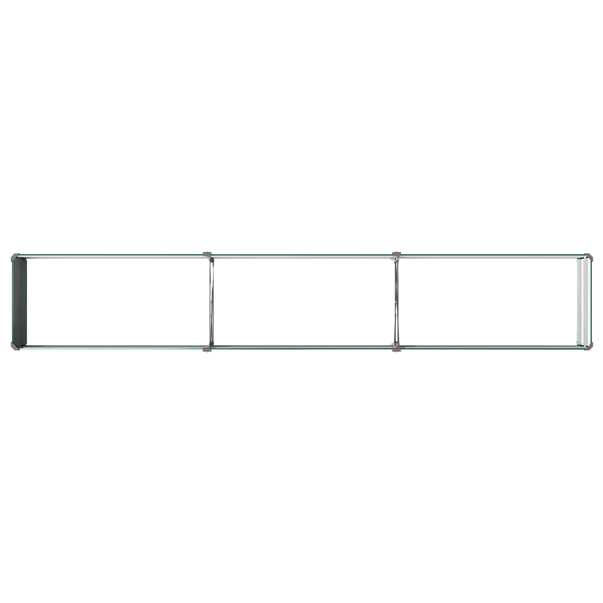 Verhoogd Tuinbed Groen 240 x 40 x 24 cm koudgewalst stalen