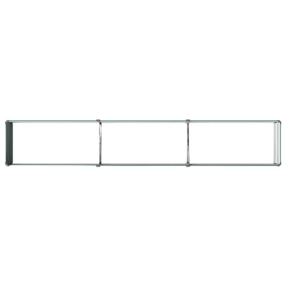 Verhoogd Tuinbed Groen 240 x 40 x 24 cm koudgewalst stalen