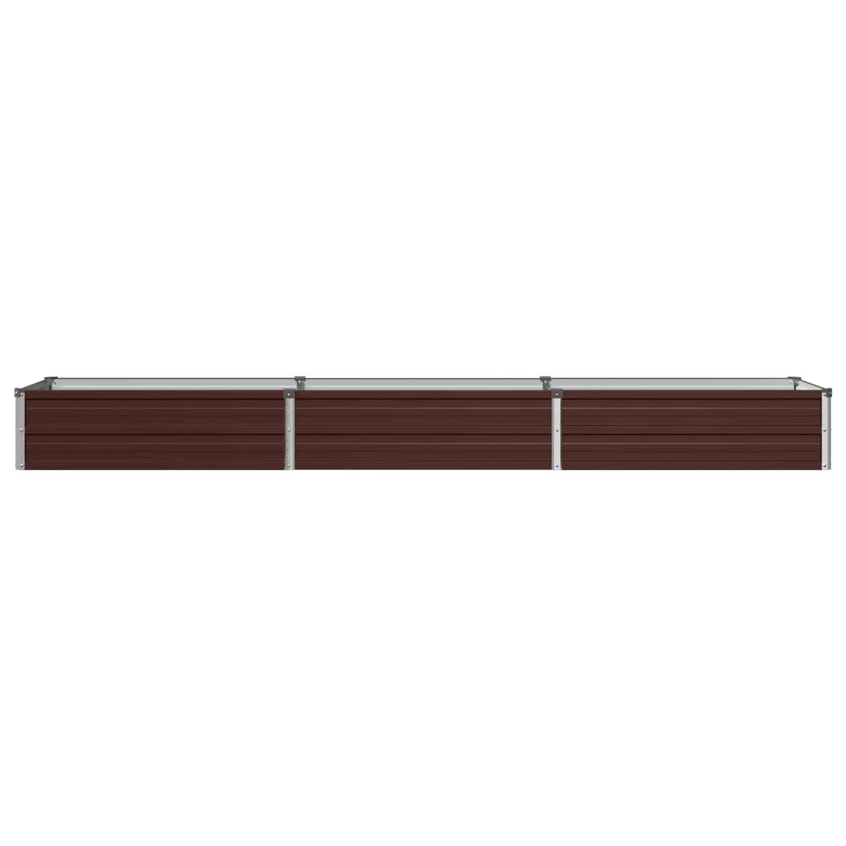 Verhoogd Tuinbed Bruin 240 x 40 x 24 cm koudgewalst staal