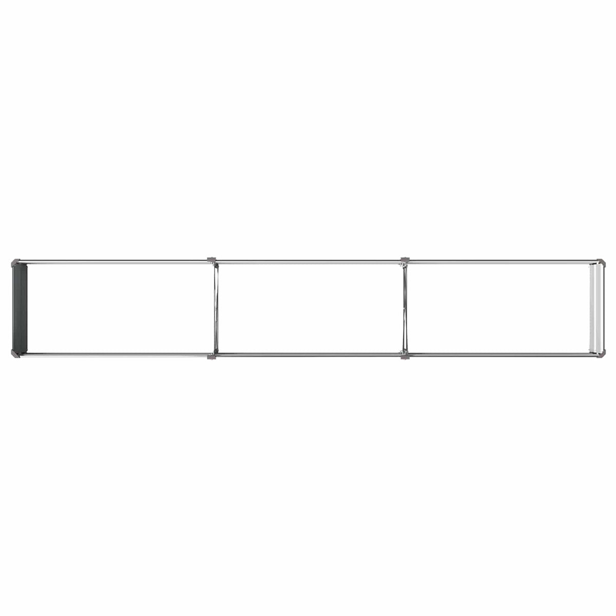 Verhoogd Tuinbed Antracietkleurig 240 x 40 x 24 cm