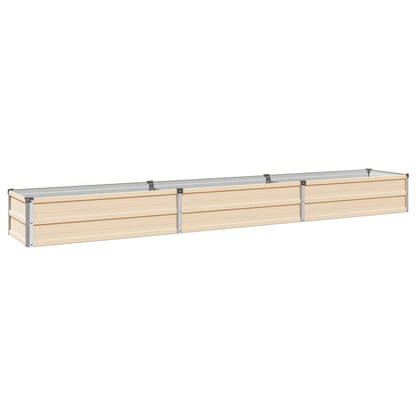 Verhoogd Tuinbed Ivoor 240 x 40 x 24 cm koudgewalst staal