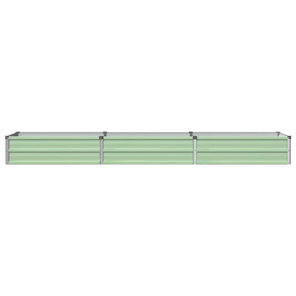 Verhoogd Tuinbed Pastelgroen 240 x 40 x 24 cm koudgewalst staal