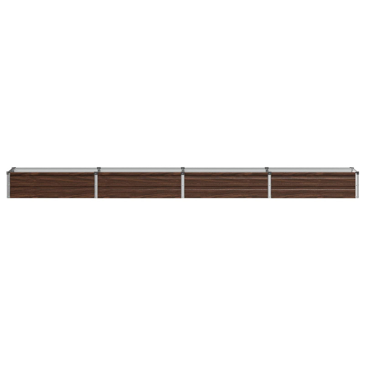 Verhoogd Tuinbed Zwart 320 x 40 x 24 cm koudgewalst staal