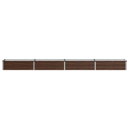 Verhoogd Tuinbed Zwart 320 x 40 x 24 cm koudgewalst staal