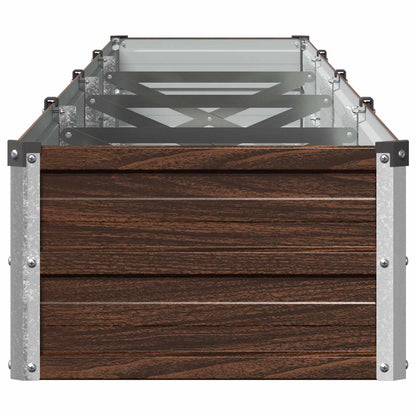 Verhoogd Tuinbed Zwart 320 x 40 x 24 cm koudgewalst staal
