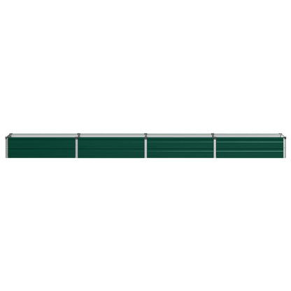 Verhoogd Tuinbed Groen 320 x 40 x 24 cm koudgewalst stalen