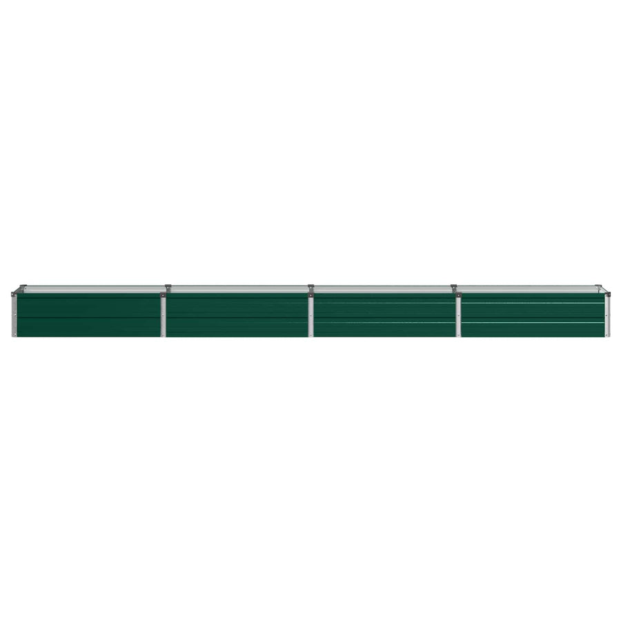 Verhoogd Tuinbed Groen 320 x 40 x 24 cm koudgewalst stalen