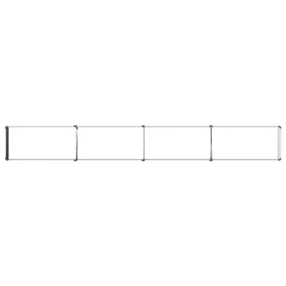 Verhoogd Tuinbed Grijs 320 x 40 x 24 cm koudgewalst staal