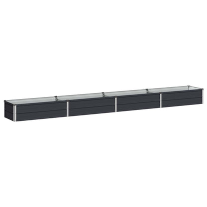 Verhoogd Tuinbed Antracietkleurig 320 x 40 x 24 cm
