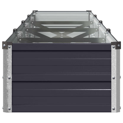 Verhoogd Tuinbed Antracietkleurig 320 x 40 x 24 cm