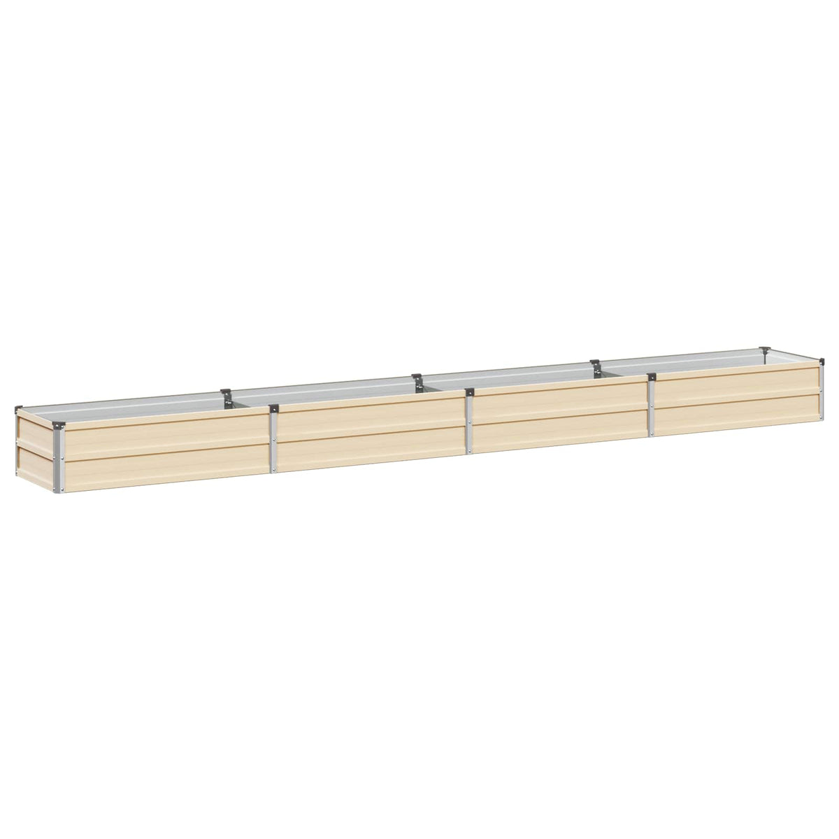 Verhoogd Tuinbed Ivoor 320 x 40 x 24 cm koudgewalst staal