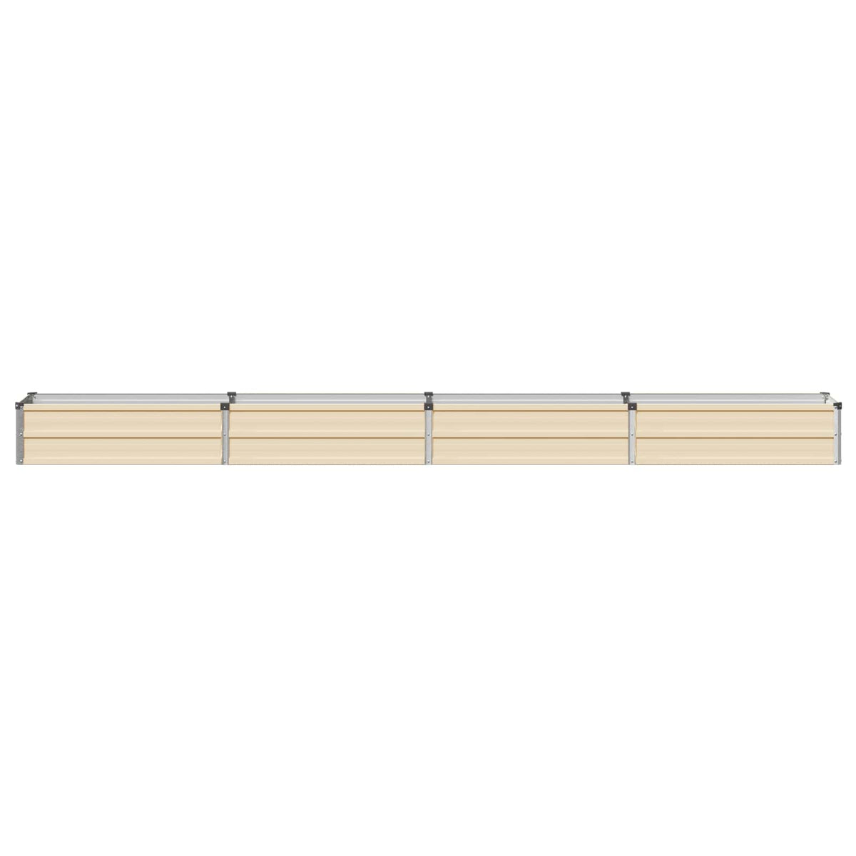 Verhoogd Tuinbed Ivoor 320 x 40 x 24 cm koudgewalst staal