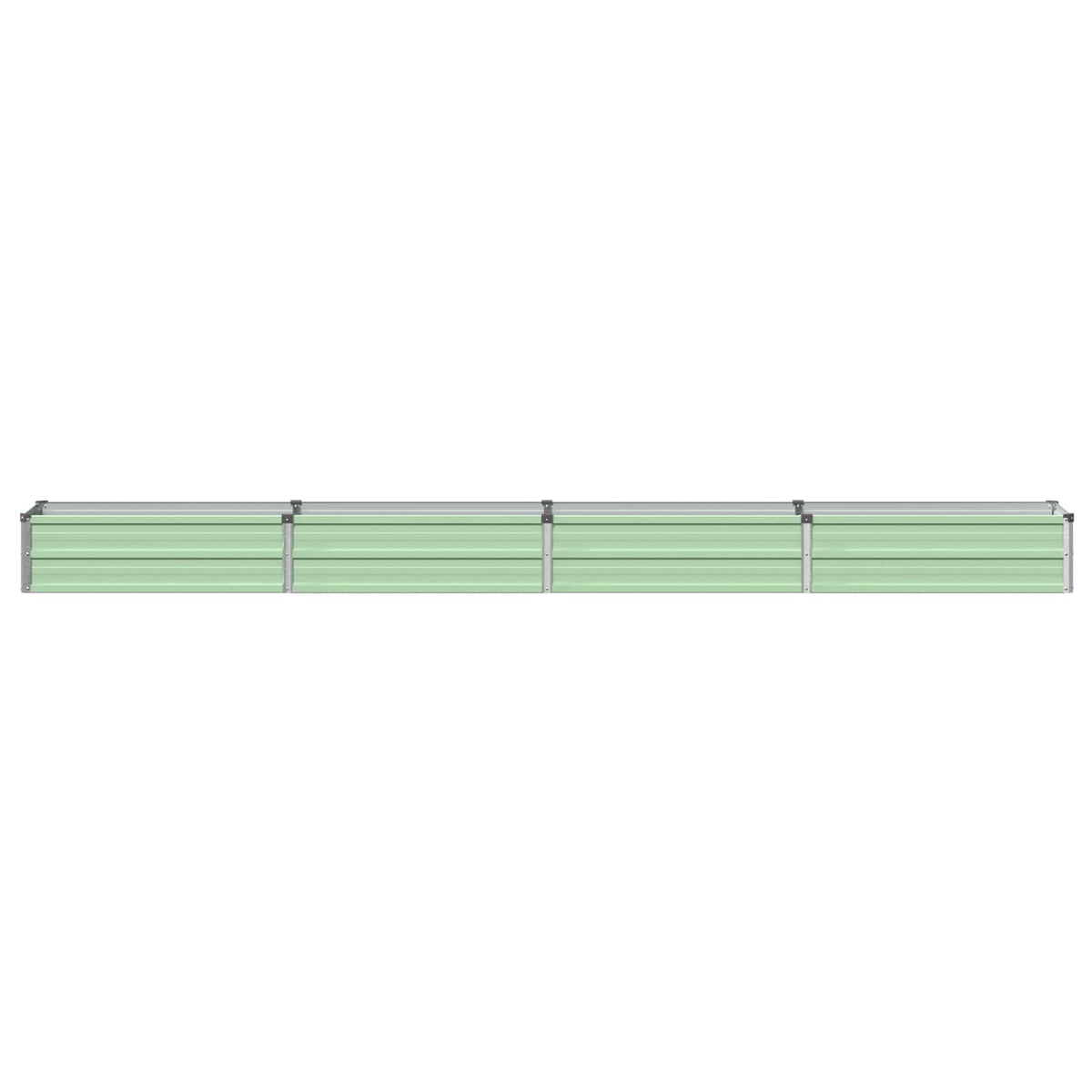 Verhoogd Tuinbed Pastelgroen 320 x 40 x 24 cm koudgewalst staal