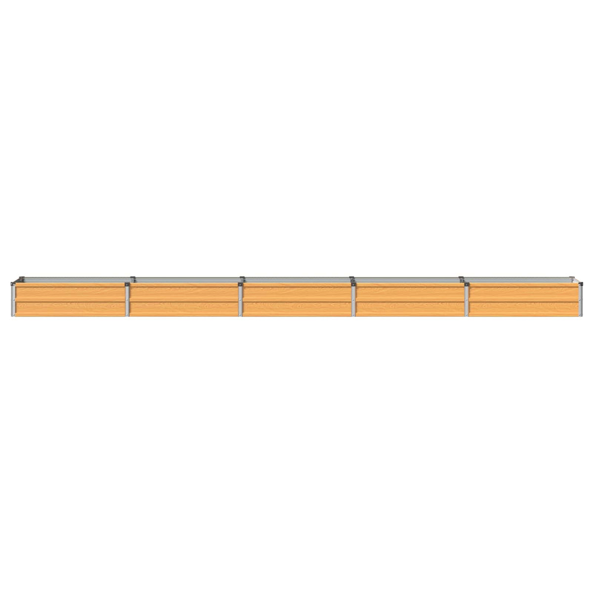 Verhoogd Tuinbed Naturel 400 x 40 x 24 cm koudgewalst staal