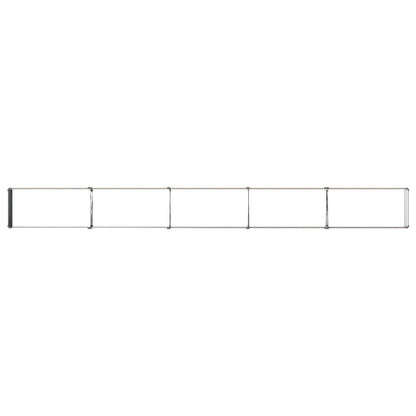 Verhoogd Tuinbed Zwart 400 x 40 x 24 cm koudgewalst staal