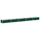 Verhoogd Tuinbed Groen 400 x 40 x 24 cm koudgewalst stalen