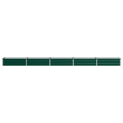 Verhoogd Tuinbed Groen 400 x 40 x 24 cm koudgewalst stalen