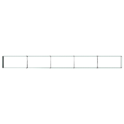 Verhoogd Tuinbed Groen 400 x 40 x 24 cm koudgewalst stalen