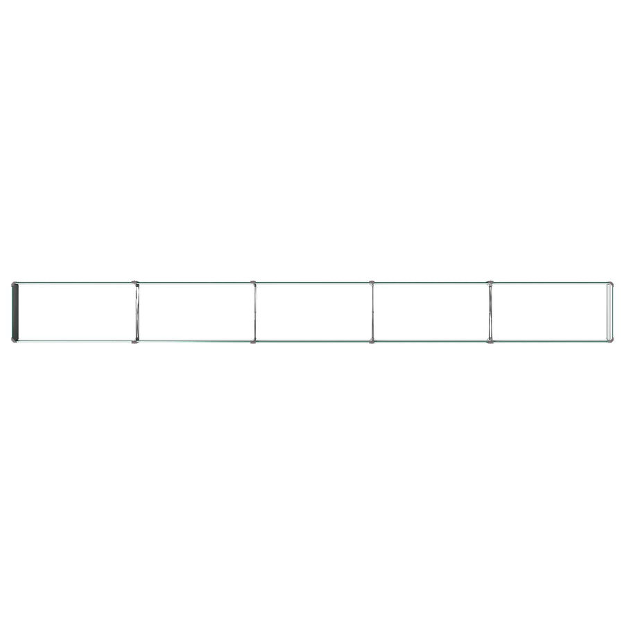 Verhoogd Tuinbed Groen 400 x 40 x 24 cm koudgewalst stalen