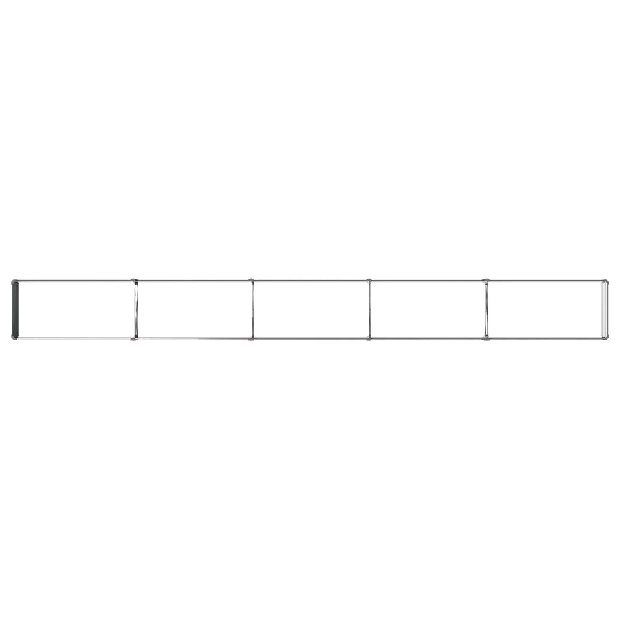 Verhoogd Tuinbed Antracietkleurig 400 x 40 x 24 cm