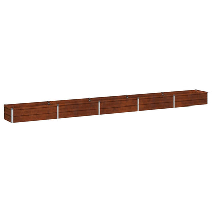Verhoogd Tuinbed Roestig 400 x 40 x 24 cm corton
